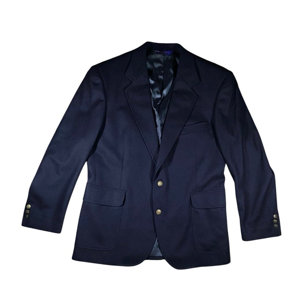 Pendleton 2 Button Virgin Wool True Navy Blazer - 42